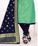 Picture of Shapely Light Green Straight Cut Salwar Kameez