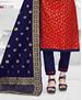 Picture of Nice Red Straight Cut Salwar Kameez