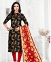 Picture of Sightly Black Straight Cut Salwar Kameez