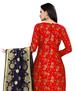 Picture of Amazing Red Straight Cut Salwar Kameez