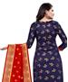 Picture of Exquisite Blue Straight Cut Salwar Kameez