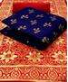 Picture of Exquisite Blue Straight Cut Salwar Kameez