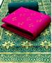 Picture of Beautiful Rani Pink Straight Cut Salwar Kameez