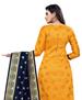 Picture of Exquisite Yellow Straight Cut Salwar Kameez