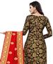 Picture of Alluring Black Straight Cut Salwar Kameez