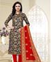 Picture of Radiant Navy Blue Straight Cut Salwar Kameez