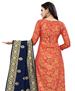 Picture of Magnificent Peach Straight Cut Salwar Kameez