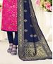 Picture of Sightly Rani Pink Straight Cut Salwar Kameez