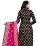 Picture of Lovely Black Straight Cut Salwar Kameez