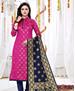 Picture of Graceful Rani Pink Straight Cut Salwar Kameez