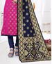 Picture of Graceful Rani Pink Straight Cut Salwar Kameez