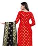 Picture of Graceful Red Straight Cut Salwar Kameez