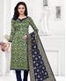 Picture of Taking Green Straight Cut Salwar Kameez