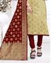 Picture of Sightly Beige Straight Cut Salwar Kameez