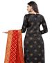 Picture of Resplendent Black Straight Cut Salwar Kameez