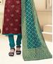 Picture of Radiant Maroon Straight Cut Salwar Kameez