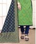 Picture of Shapely Light Green Straight Cut Salwar Kameez