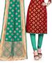 Picture of Appealing Maroon Straight Cut Salwar Kameez