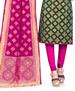 Picture of Sublime Green Straight Cut Salwar Kameez