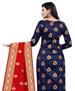 Picture of Appealing Blue Straight Cut Salwar Kameez