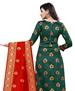 Picture of Amazing Green Straight Cut Salwar Kameez