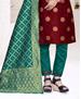 Picture of Sublime Maroon Straight Cut Salwar Kameez