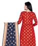 Picture of Ravishing Red Straight Cut Salwar Kameez