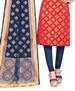 Picture of Ravishing Red Straight Cut Salwar Kameez