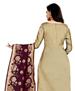 Picture of Shapely Beige Straight Cut Salwar Kameez