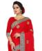 Picture of Lovely Red Casual Saree