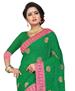 Picture of Charming Perrot Green Casual Saree