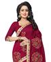 Picture of Fine Merron Casual Saree