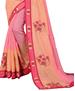 Picture of Sightly Orange+gajari Casual Saree