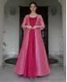 Picture of Alluring Pink Readymade Gown