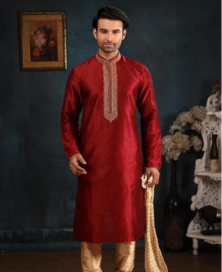 Picture of Alluring Maroon Kurtas