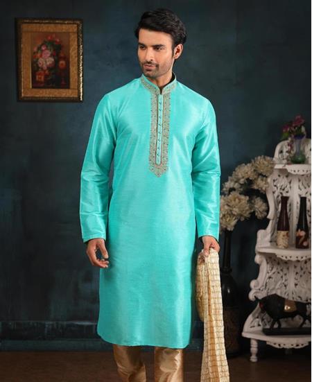 Picture of Superb Sky Blue Kurtas