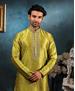 Picture of Resplendent Olive Green Kurtas