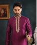 Picture of Admirable Dark Magenta Kurtas