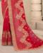 Picture of Delightful Red Casual Saree