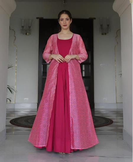 Picture of Sublime Rani Pink Readymade Gown