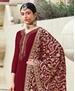 Picture of Classy Red Straight Cut Salwar Kameez