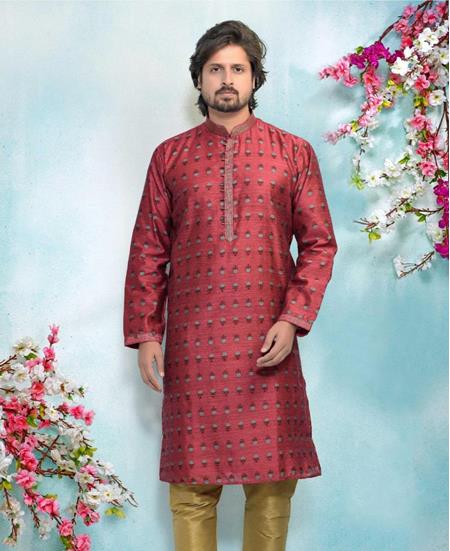 Picture of Admirable Maroon Kurtas