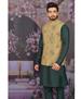 Picture of Statuesque Bottel Green Kurtas