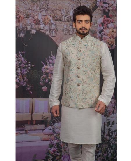 Picture of Elegant Off White Kurtas