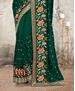 Picture of Nice Botel Green Casual Saree