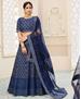 Picture of Charming Nevy Blue Lehenga Choli