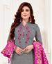 Picture of Splendid Grey Straight Cut Salwar Kameez