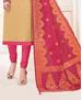 Picture of Pretty Wheat Straight Cut Salwar Kameez