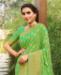 Picture of Statuesque Light Green Silk Saree