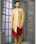 Picture of Charming Beige/Gold Indo Western